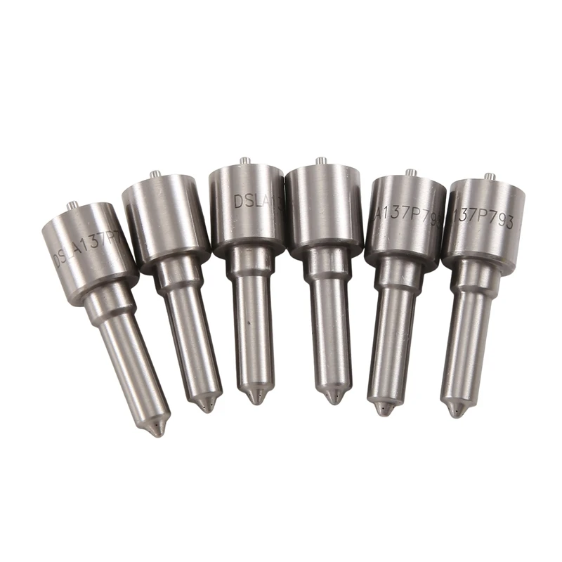 

6 шт. DSLA137P793 новая форсунка дизельного топлива для MWM X10/4,10 TCA/6,10 TCA Сменные аксессуары