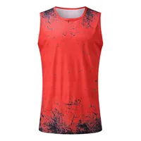 Men's  Printed Sleeveless Tank Tops Spring Summer Casual Beach O Neck Vest men gym clothing bodybuilding debardeur homme 2022 - Image 4