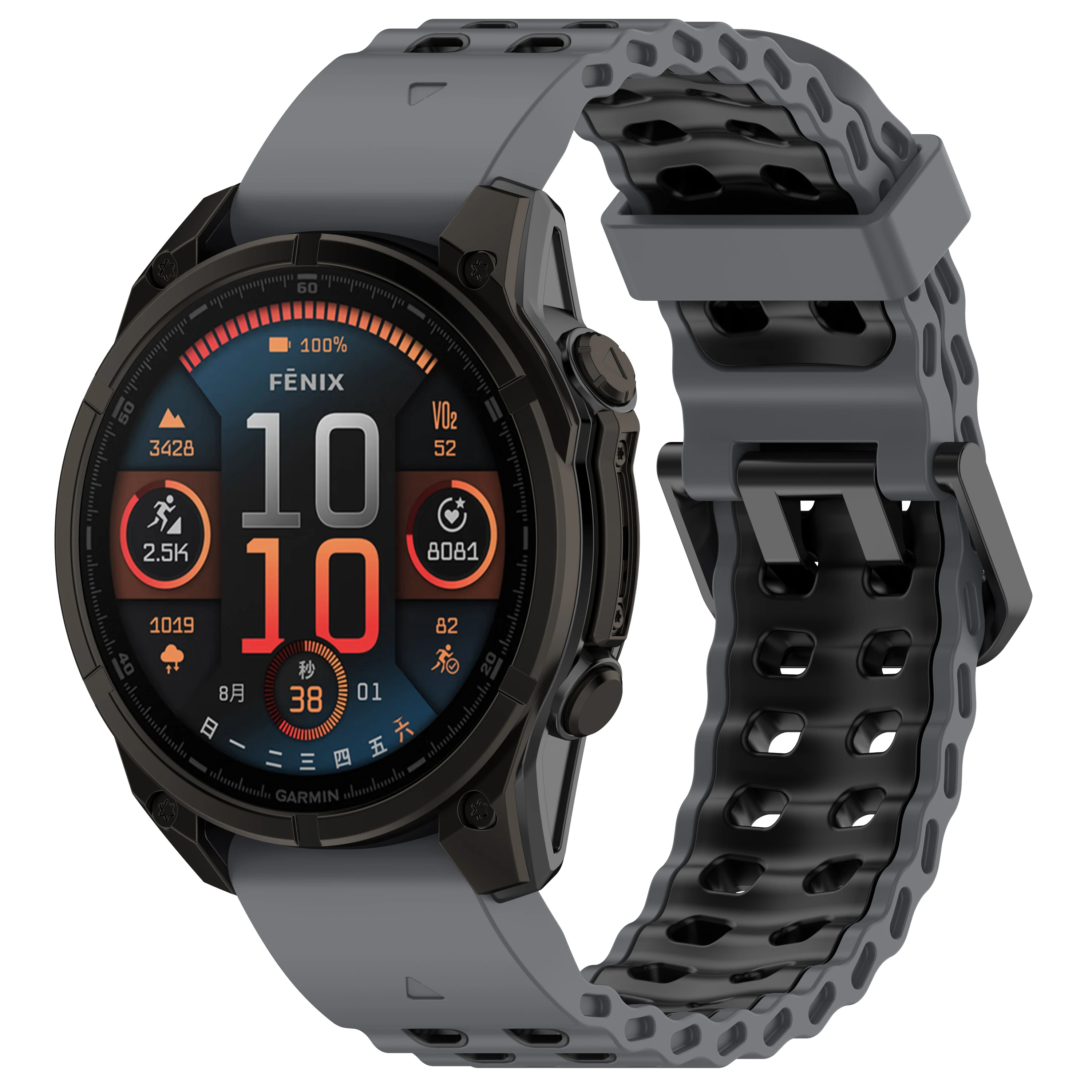 Marine Silicone QuickFit Sport Strap - 22mm/26mm Band