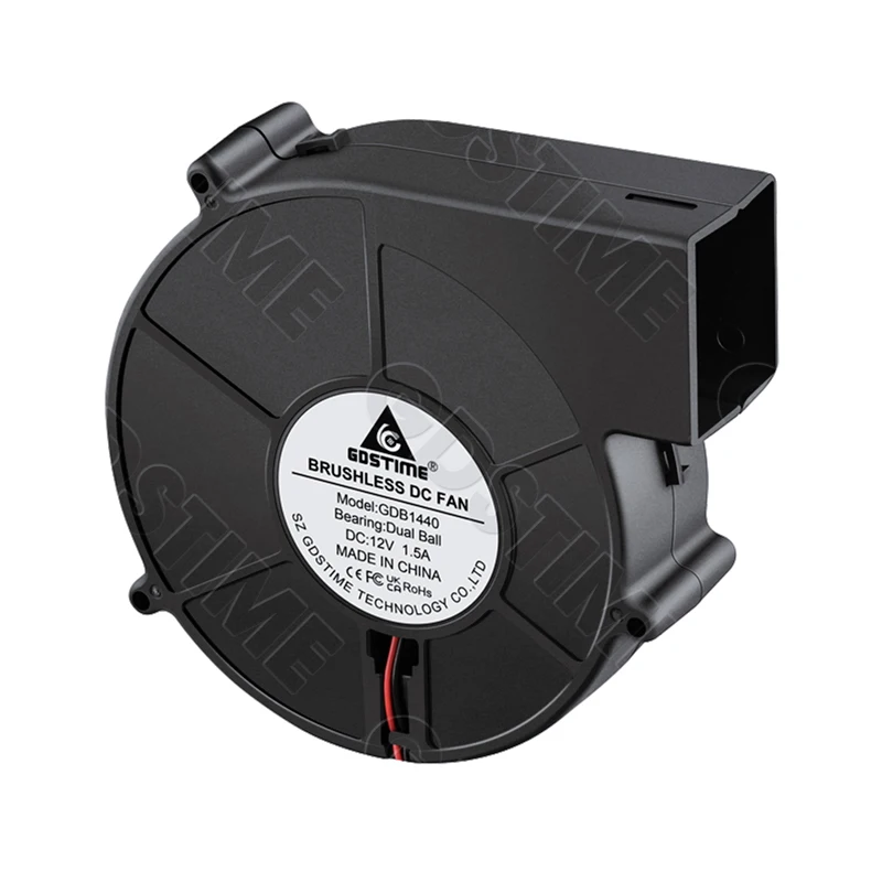 Gdstime 140mm 팬 24V 12V 220V 팬 140MM*40MM 방사형 팬 14040 원심 송풍기 팬 14cm 터보 에너지 절약형 압축기 팬