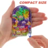 10 Pcs Pinball Machine Pachinko Child Children’s Toys Desktop Kids 10X68X05CM Plastic Table Game 6