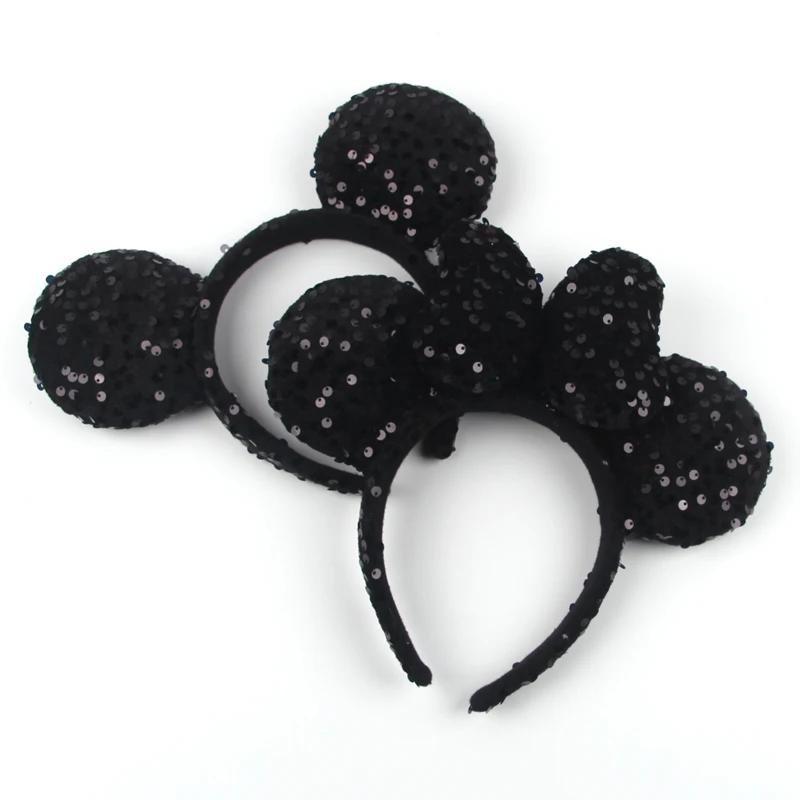 Neue Große Samt Große Bowknot Maus Ohren Stirnband Für Mädchen Klassische Haarband Kinder Festival Party Cosplay DIY Haar Zubehör – Detail 7