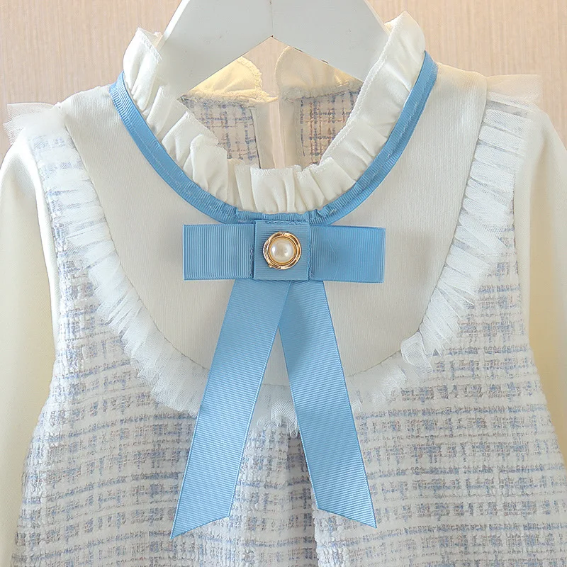 Lawadka 여아용 빈티지 드레스, 여아 의류, 패션 용수철 가을 옷, 공주 어린이 원피스, 6M-3T