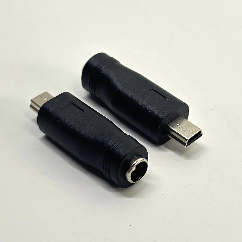 Universal DC Power Charger Adapter - Micro USB, Type C, Mini USB to 5.5 x 2.1 mm Female Plug Converter