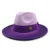 White with Black Fedoras Hat For Women Man Hats Gradient Cap Top Hat Fashion Panama Church Hat Fedoras Jazz Cap Wholesale 27