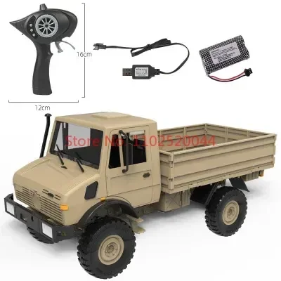 New 4wd Electric Vehicle Remote Control Off-road Climbing 1:12 Unimog High-speed Drift Remote Control Car Model Children's Toys 6