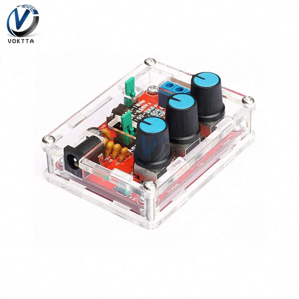 XR2206 High Precision Signal Generator DIY Kit Sine Triangle Square Waves 1Hz 1MHz Frequency Range Adjustable Frequency image 2