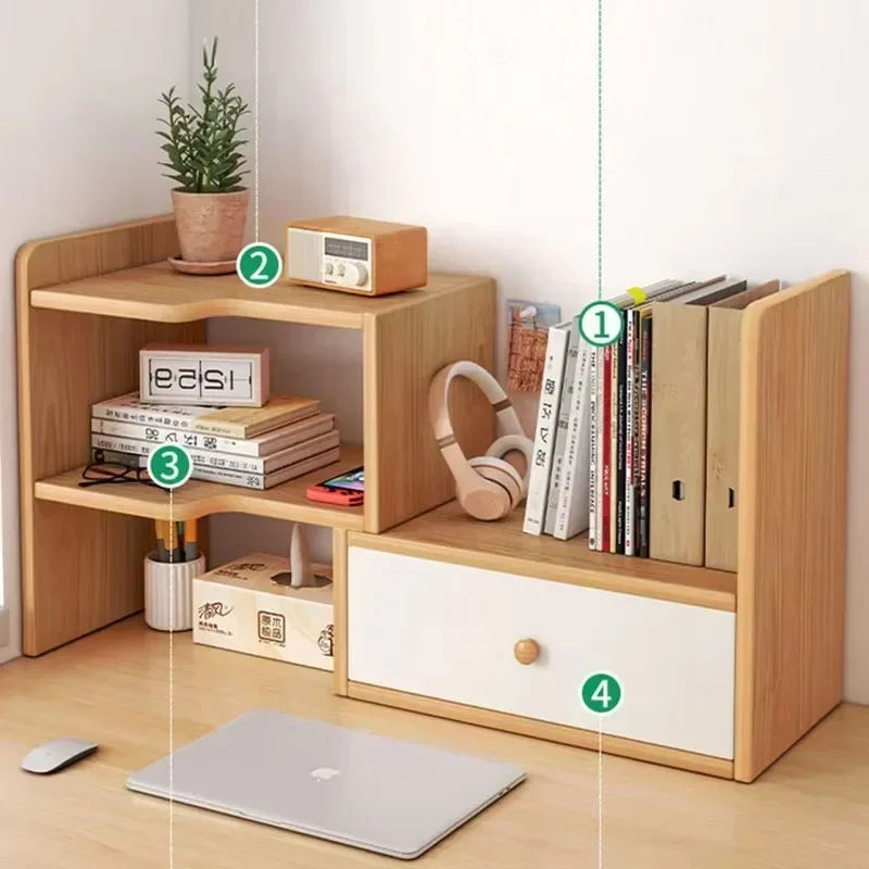 Small Book Display Magazine Holder Wood Living Room Magazine Rack Multilayer Porte Revue Bois Office Accessories