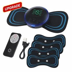 Portable Electric Neck & Shoulder Massager for Muscle Pain Relief & Relaxation (5 Massage Patches)