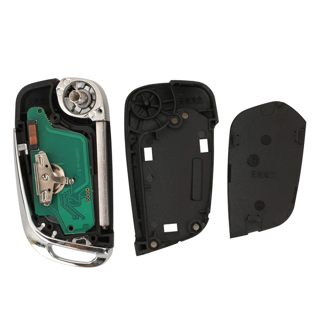 Coque De Clé Vide JONGO Compatible Renault Clio 3, Twingo 2, Master - Sans Lame - Neuf