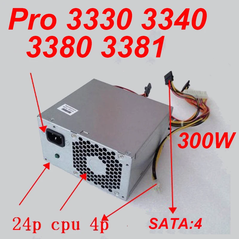 

New Original For HP pro 3330 3340 3380 3381 Power Supply 300W DPS-300AB-72 A 667892-003 715184-001 D11-300P1A FH-XD301MYF-1