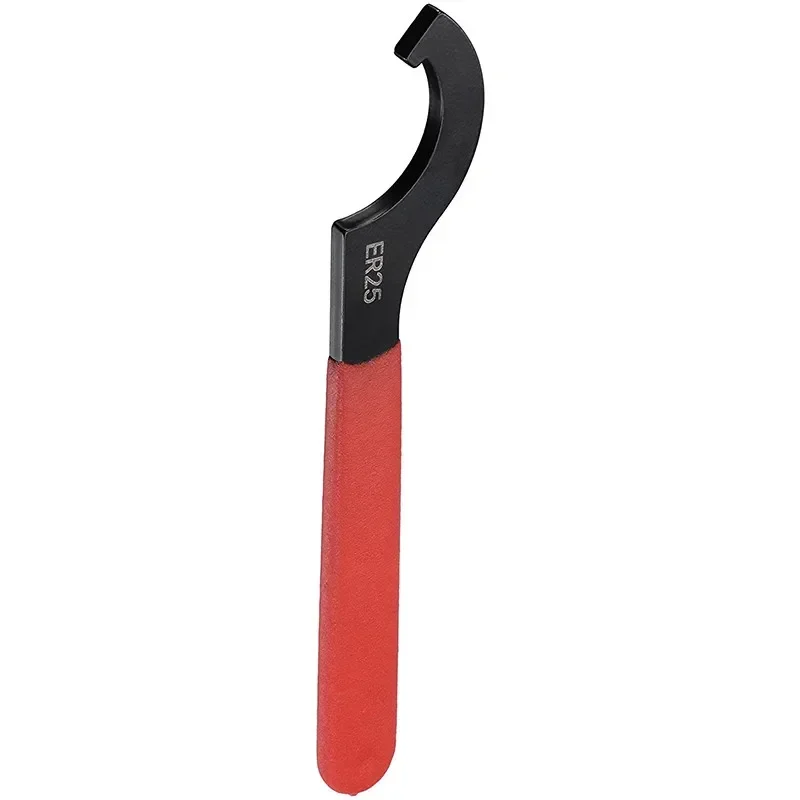 ER Collet Hook Wrench Spanner – High Carbon Steel Chuck Nut Tightening Tool for Milling & Lathe Tool Clamping 3