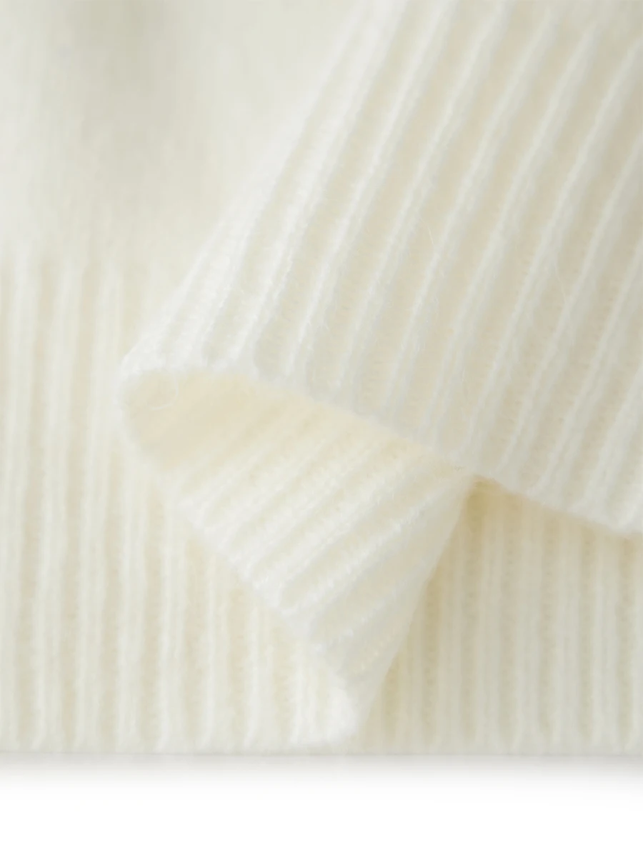 Ladies Stylish Knitted Cardigan with Round Neckline and Button Closure Long Sleeves Solid Color Soft Fall Sweater Coat for