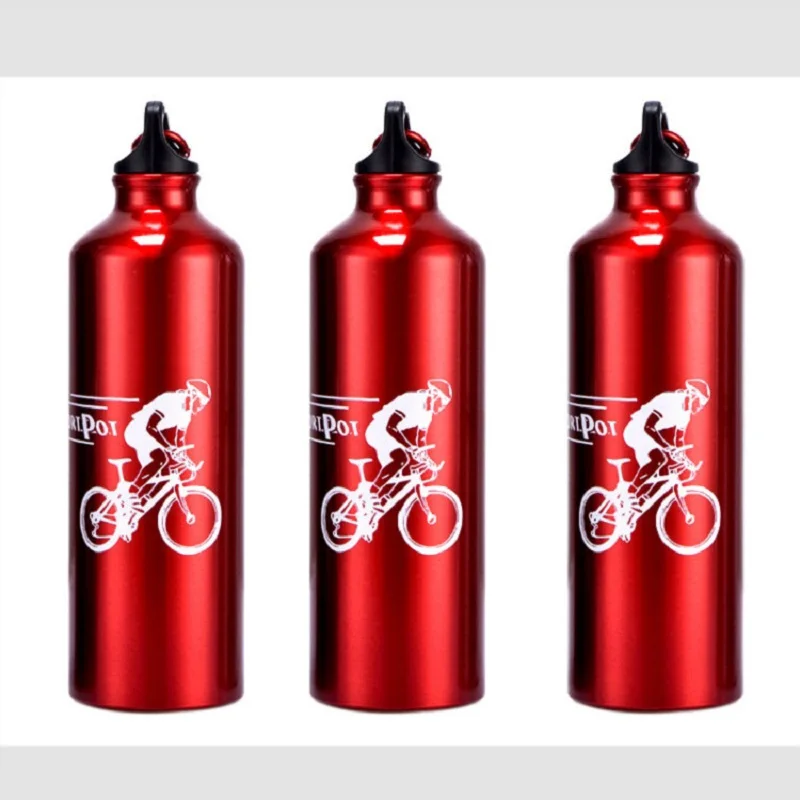 750ml Aluminum Bicycle Water Bottle for Cycling Camping Fishing Sport Thermo Portable Leakproof water bottle bicycle water bottle sports bottle