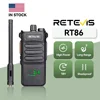 Retevis RT86 10W Walkie Talkie Professional Two Way Radio Long Range Walkie Talkie UHF Communication radio for Outdoor Business 1