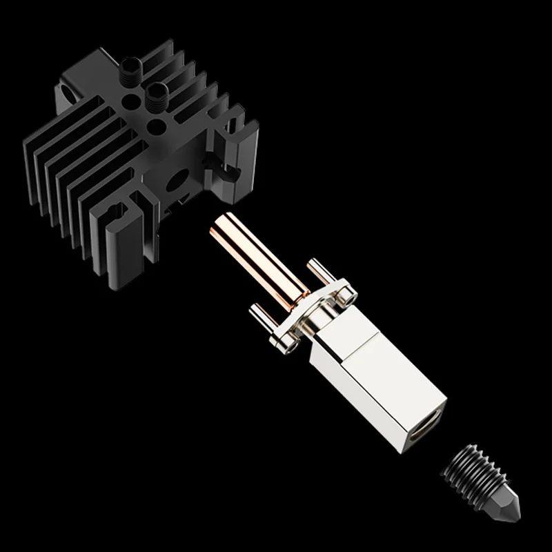 Mellow Tz-hotend Anti-colisão para Impressora 3d Atualizado Bamboo Lab x1 X1cp1p P1s Voron Blv Mellow 2.0 - Imagem 6