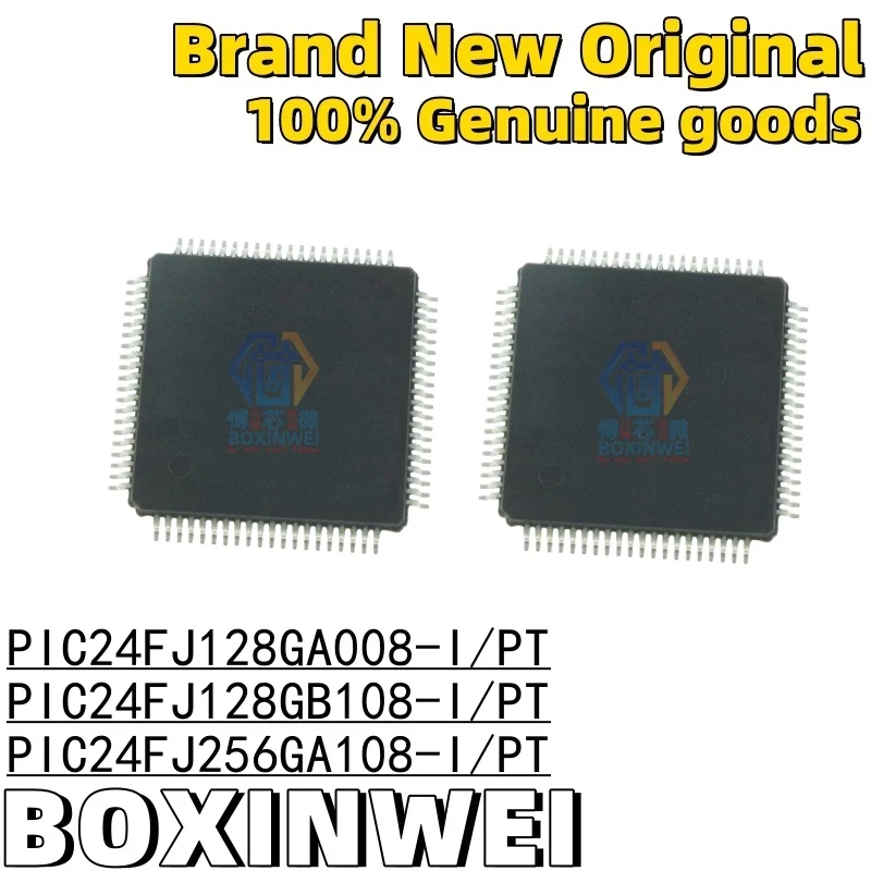 

10PCSPIC24FJ128GA008-I/PT PIC24FJ128GB108-I/PT PIC24FJ256GA108-I/PT