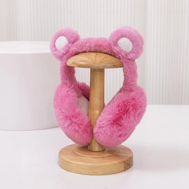 Kid Collapsible Solid Earmuffs Girl Velvet Ear Soft Muffs Winter Warm Child Outside Warm windproof Ear Shield Accessories