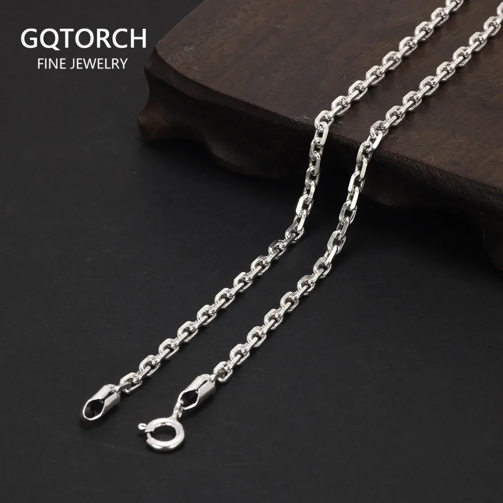 3mm Hook Lock O-Ring Chain Fashion Personality S925 Sterling