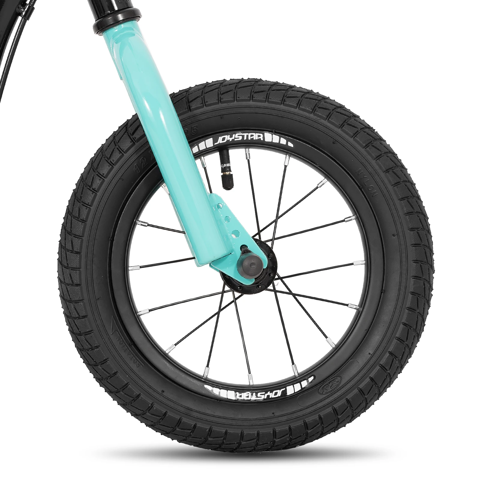 JOYSTAR Kick Scooter for Kids, Lightweight Kids Scooter with Adjustable Handlebar, 12" Inflatable Wheels Rear Drum Brakes