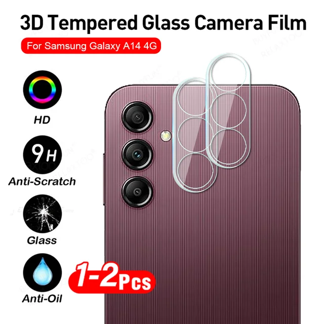 Funda transparente de 3 piezas para Samsung Galaxy S22 Plus con protector  de pantalla de vidrio templado + protector de lente de cámara, 3 piezas