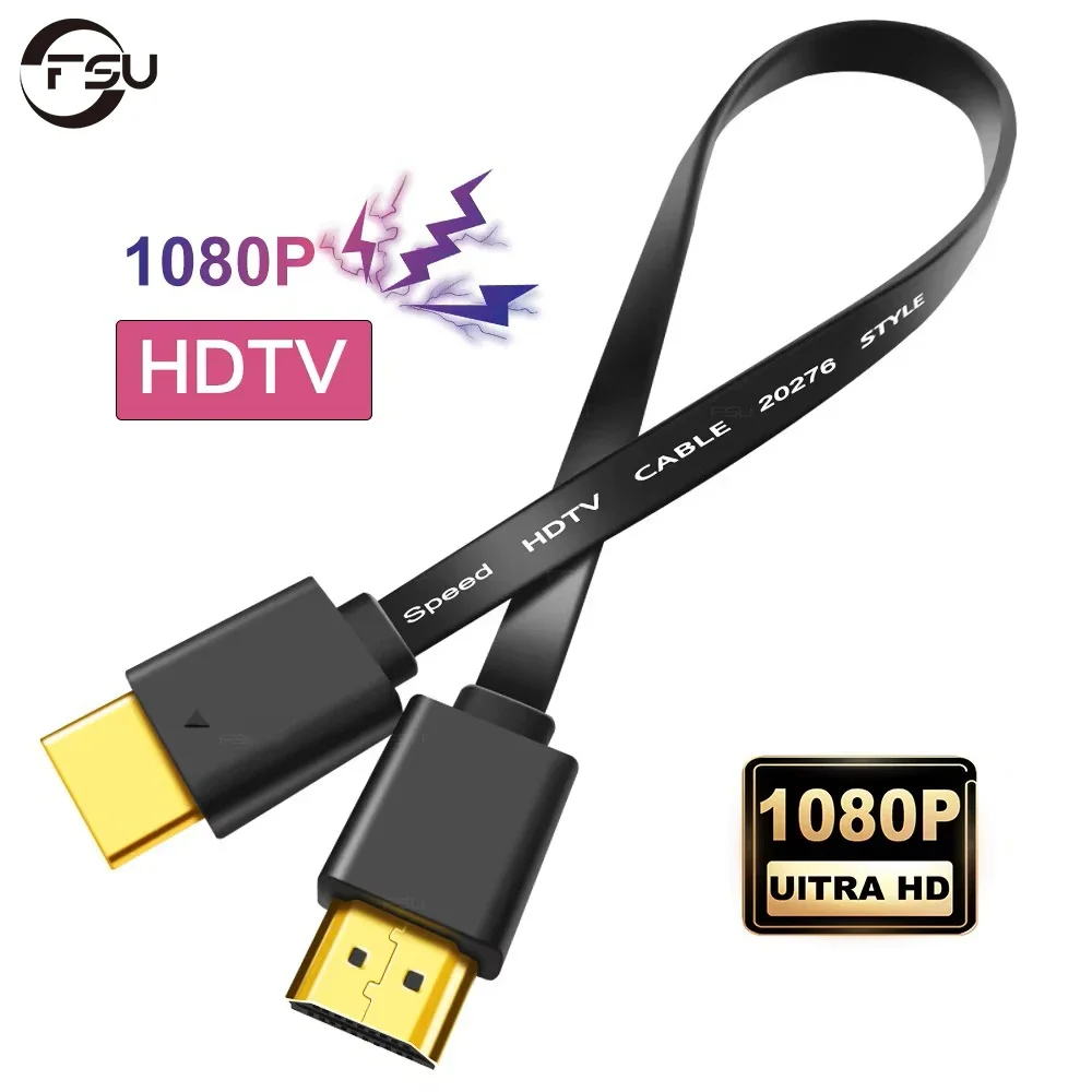 CableFSUcompatibleconHDMI1080PCableplanofinocompatibleconHDMICablemacho-macho1,4paraCableHDTVcompatibleconHDMI0,3m1M1,5M-AliExpress44