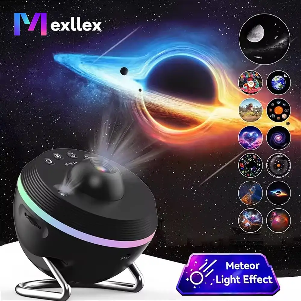 Mexllex 유성 별이 빛나는 갤럭시 프로젝터 야간 조명, 6 가지 다채로운 효과, 타이밍 셧업, 회전 스페이스 볼, 방용 천문관 램프 Best Top5 Mexllex 유성 별이 빛나는 갤럭시 프로젝터 야간 조명, 6 가지 다채로운 효과, 타이밍 셧업, 회전 스페이스 볼, 방용 천문관 램프 Best Top5