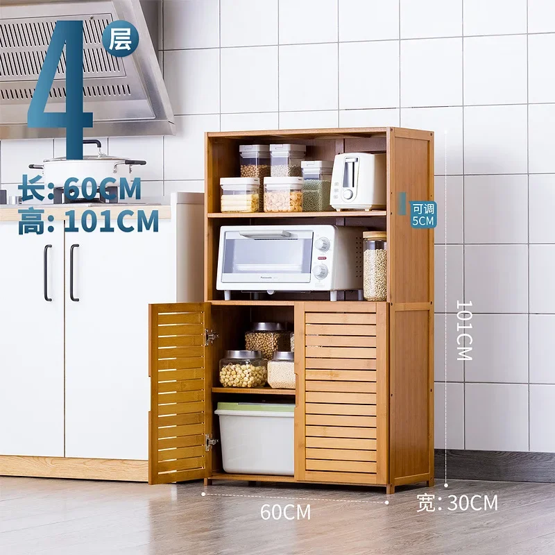 Shelf Closet Kitchen Cabinets Sideboard Storage Bamboo Display Filing Kitchen Cabinet Laden Corner Archivadores Dining Room Sets