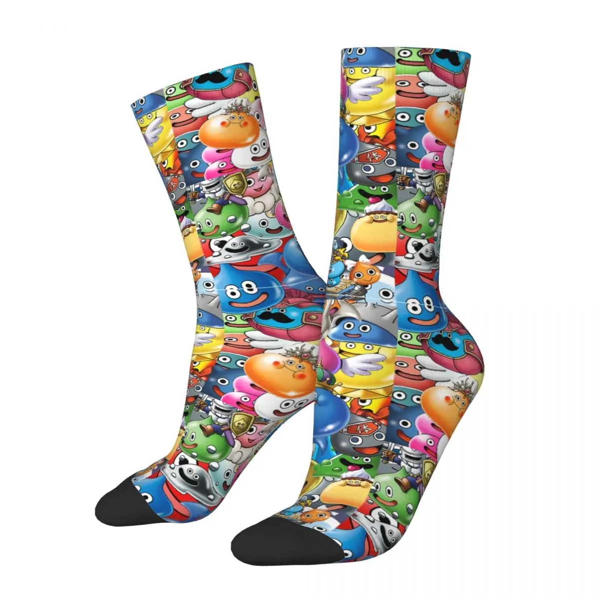 Dragon Quest Slimes Unisex Bonnet Winter Outdoor Happy Socks Street Style Crazy Socks