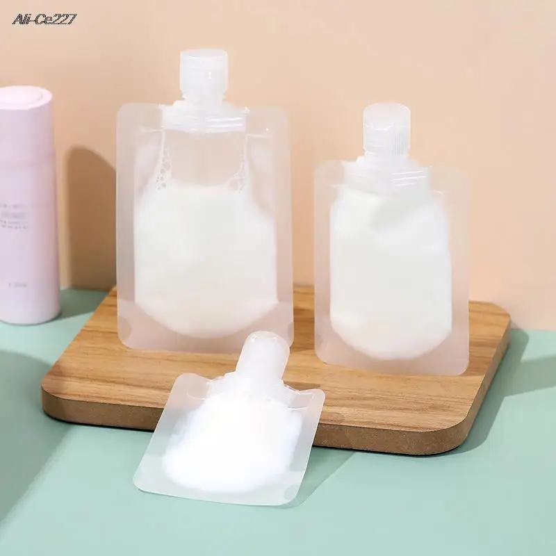 

30/50/100ml Dispenser Bag Liquid Lotion Portable Travel Packaging Bag Reusable Leak-Proof For Shampoo Cosmetic Storage Container