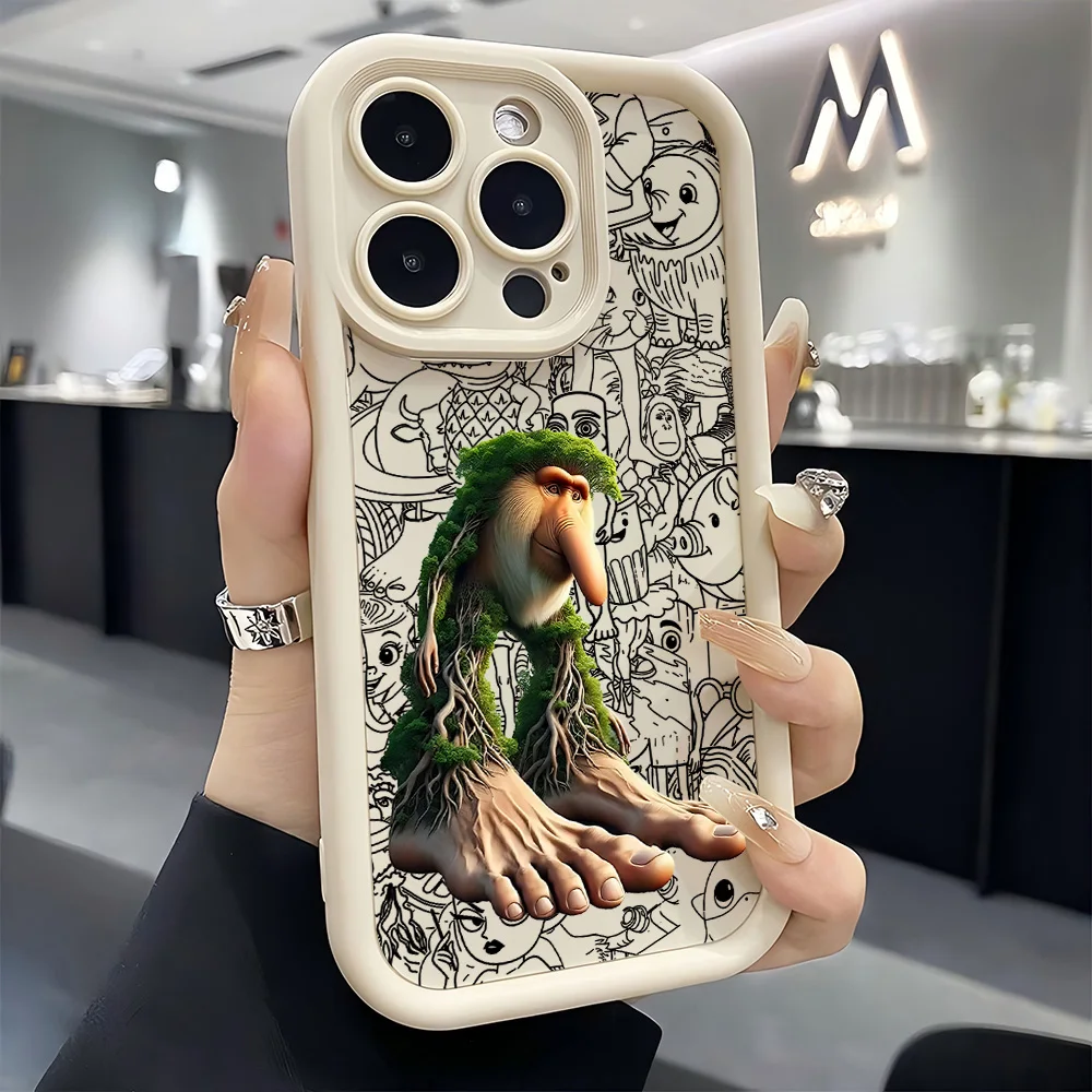 Animal B-BRAINROTs Durable Protective Phone Case