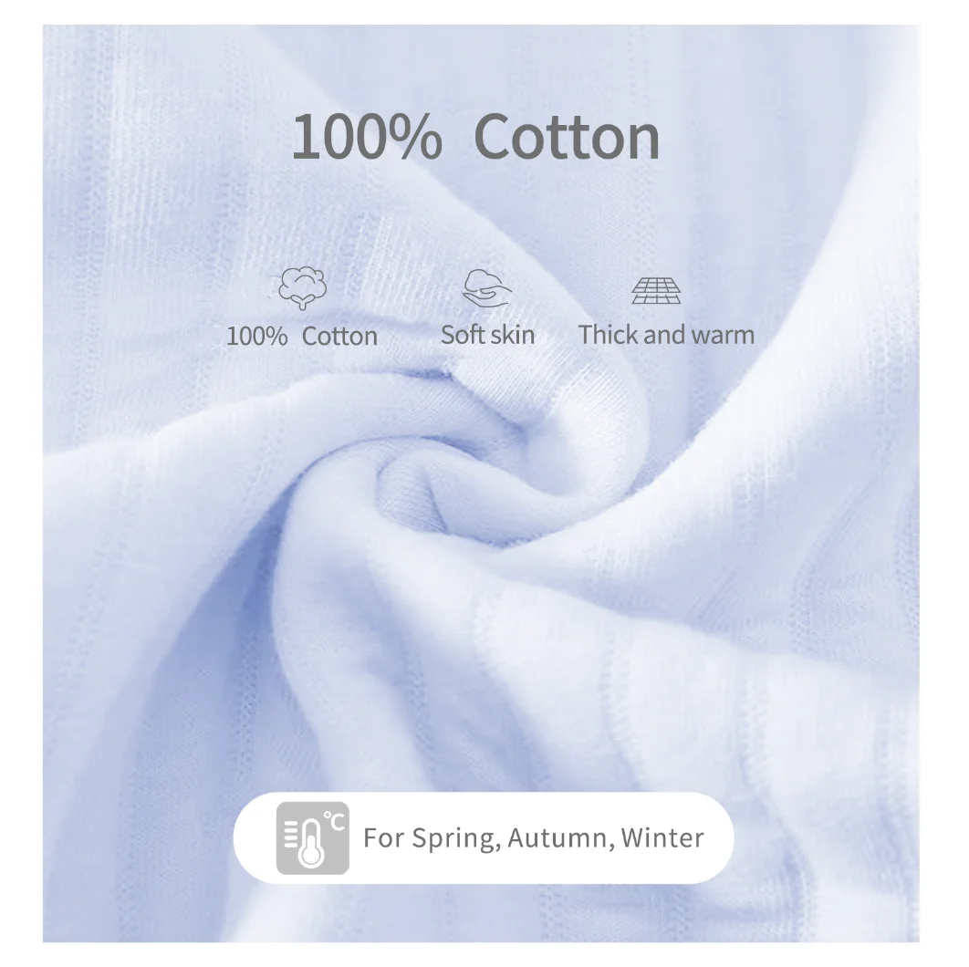 Newborn Cotton Bodysuit – Winter & Autumn Onesie (0–6 Months) 3