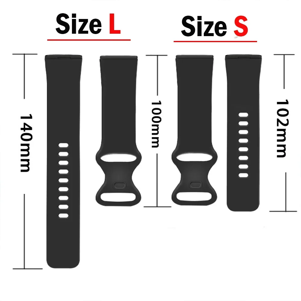 Silicone Sport Strap - Soft Smartwatch Band Accessory