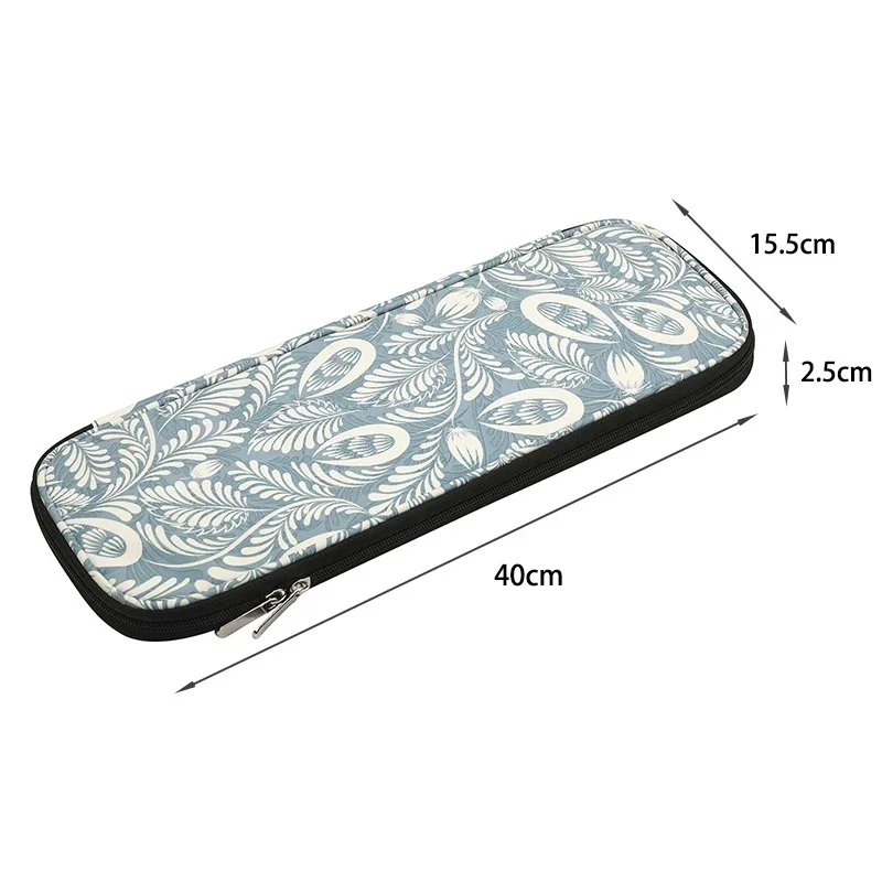 Empty Knitting Needles Storage Bag Knitting Kit Case Organizer Bag for Crochet Hooks Sewing Accessories Kit Storage