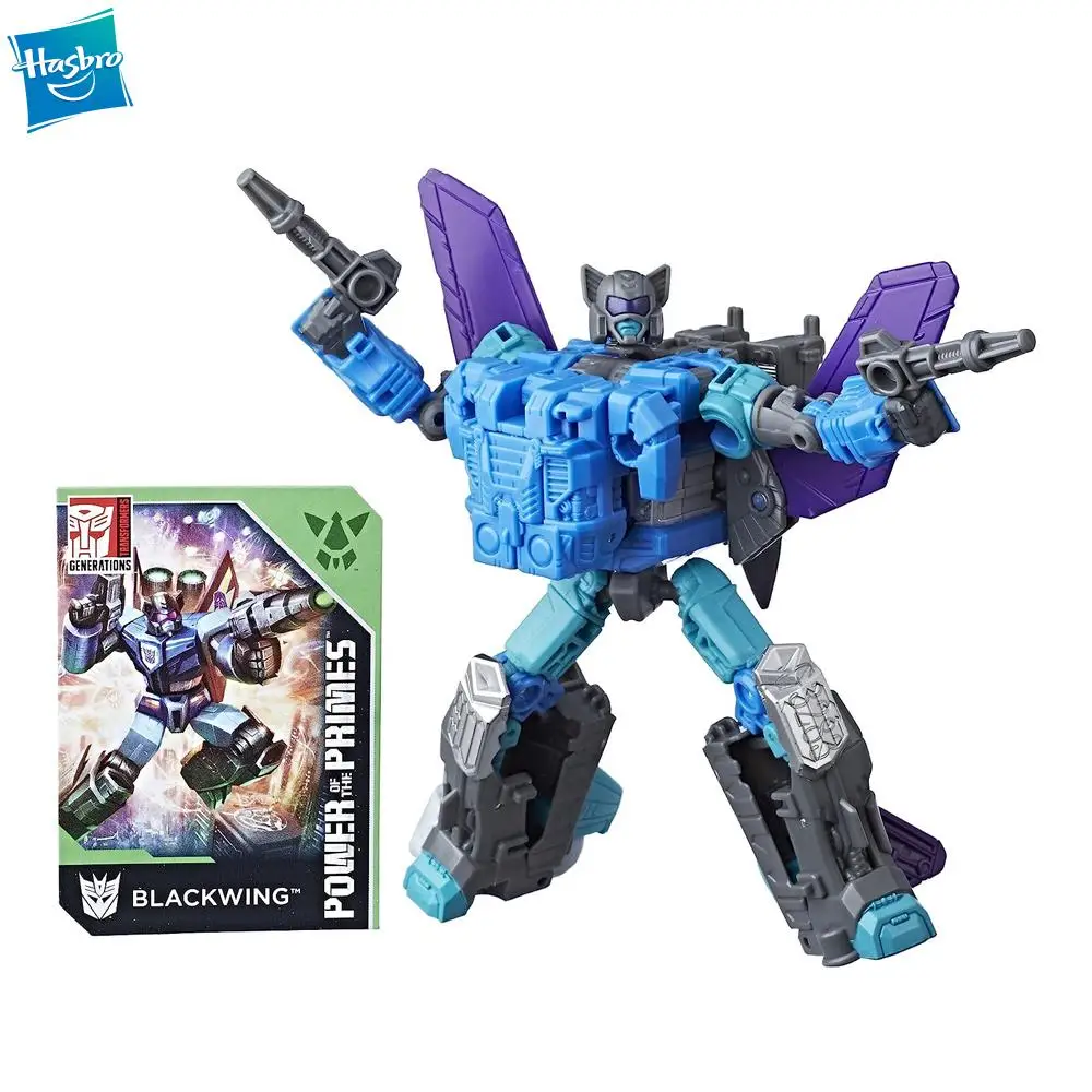 

Hasbro Transformers Power of The Primes Blackwing 14Cm Action Figure Deformable Collectible Toys Model Boy Gift New In Stock
