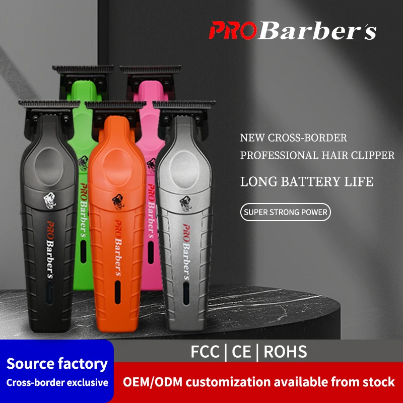 Professional Barber 0mm Zero Gapped Carving Cutting Machine Hair Trimmer Clipper Electric hair clipper Household and barber shop