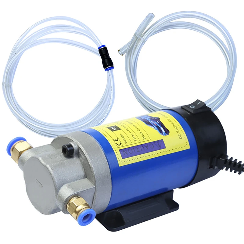

12V Electric Scavenge Suction Transfer Change Pump with Tube Portable Mini Electric Oil Pump Oil Diesel Extractor Pump