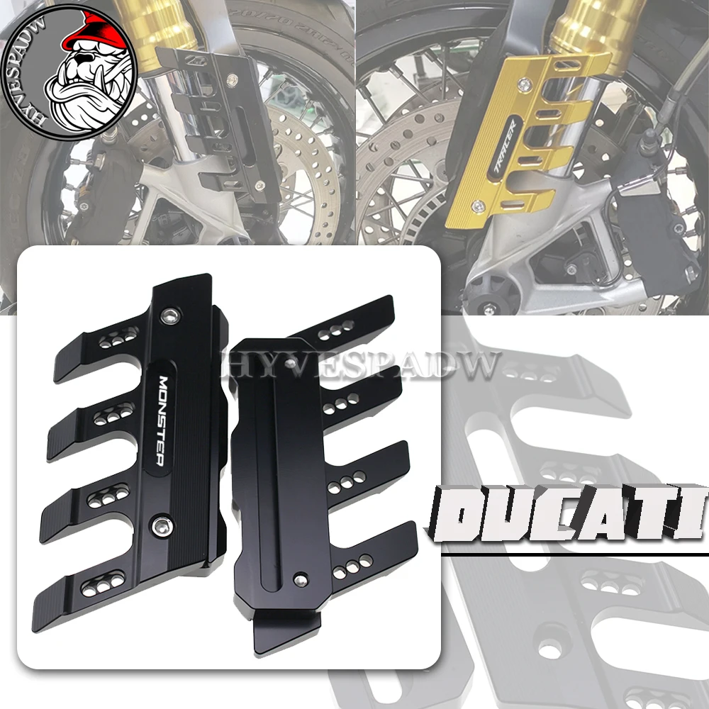 

For Ducati MONSTER 1200S M400 M620 M750 797 M797 S4R 900 1000 Motorcycle CNC Accessories Mudguard Protection Front Fender Slider