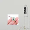 Ho Scale Railway Train Traffic Lights Sets 1:87 Model Lamp DIY Modeling Toys Architecture Building Materials for Diorama 1set 4