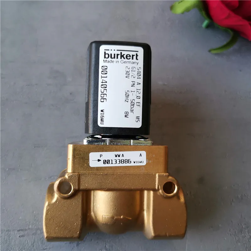 

Burkert High-temperature Solenoid Valve 5404 A 12 EF MS G1/2 230V50HZ 00140566 In Stock