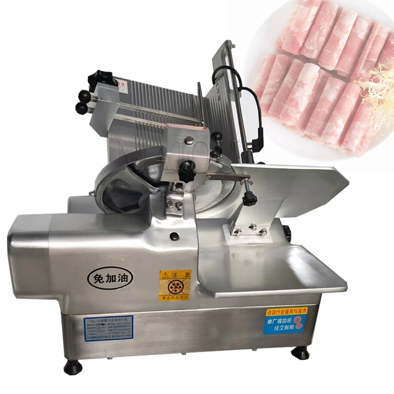 

Automatic Planing Sheet Meat Lamb Slicer Electric Freeze Meat Cutting Machine Mutton Rolls Cutter Machine