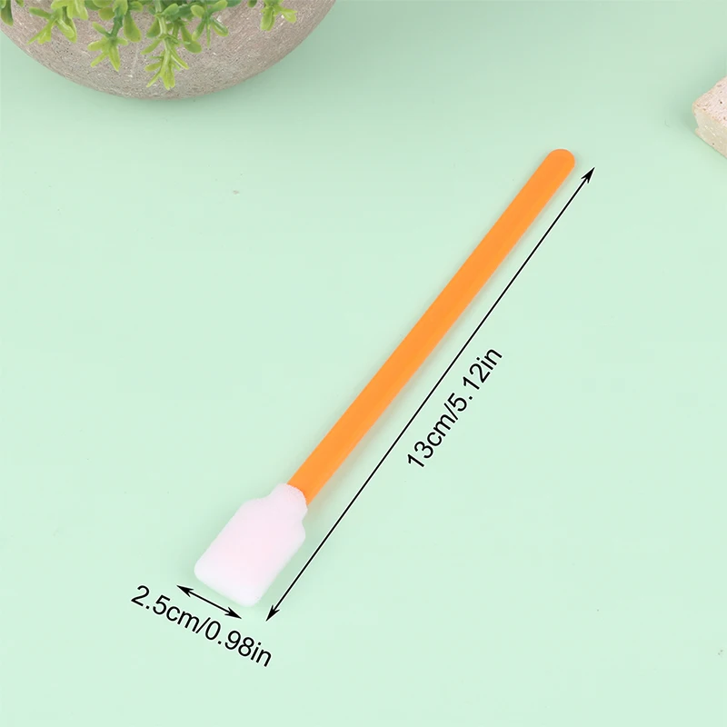 Description Picture 6 of item50pcs For DX4 DX5 DX7 TX800 XP600 Print Head Clean Swab Stick Sponge Foam Tipped Miamki JV5 CJV150 JHF Solvent Uv Printer