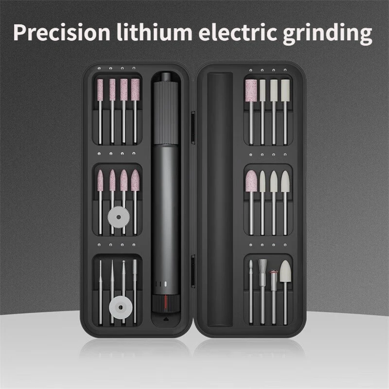 28in1MiniGrinderPortableElectricEngravingPenEngravingMachine