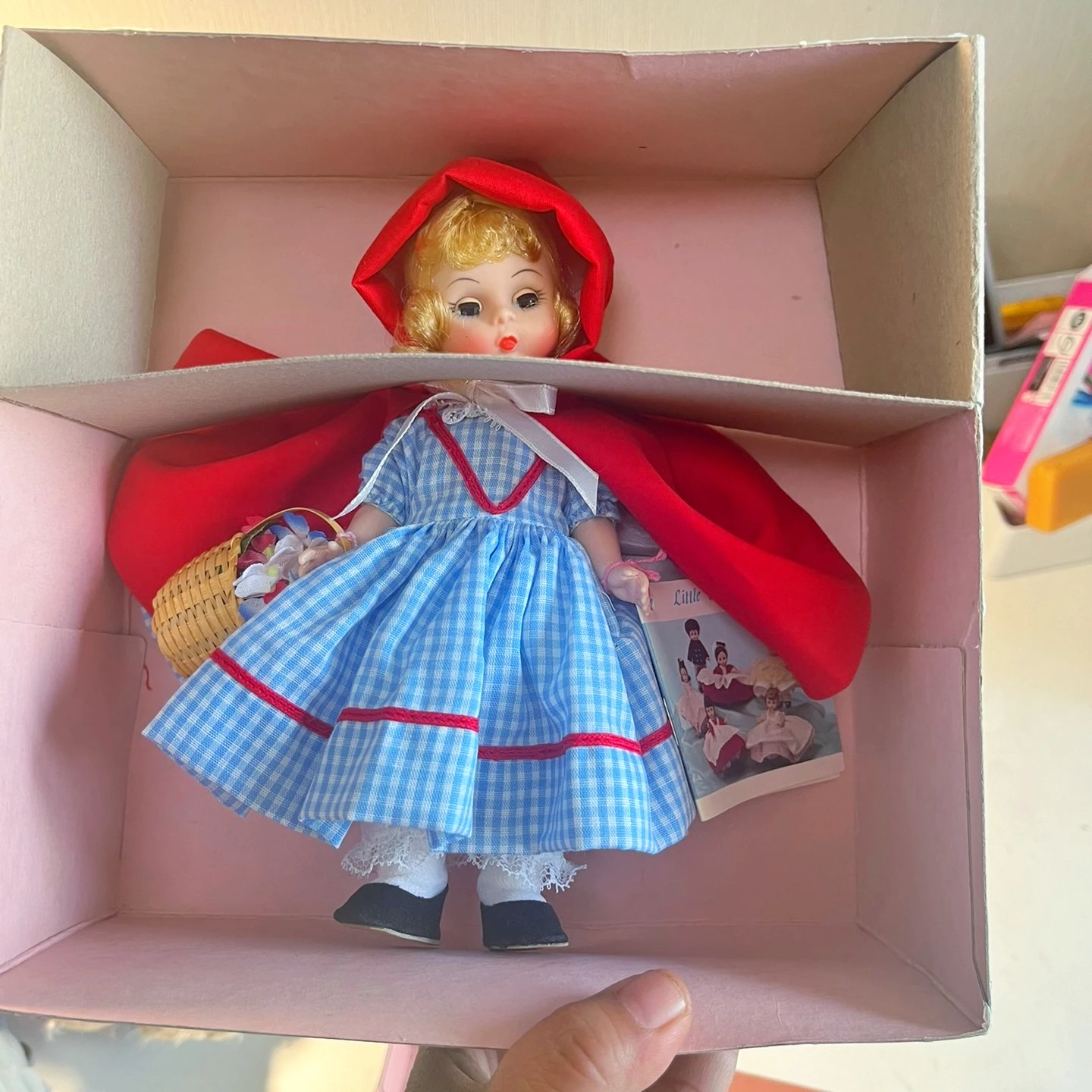 Фото Винтажная кукла Alexdr, Античная Фигурка, игрушка Kwaii, большое лицо, глаза, подвижная милая, Гини, девушки, коллекция искусства, подарок, любимая №3