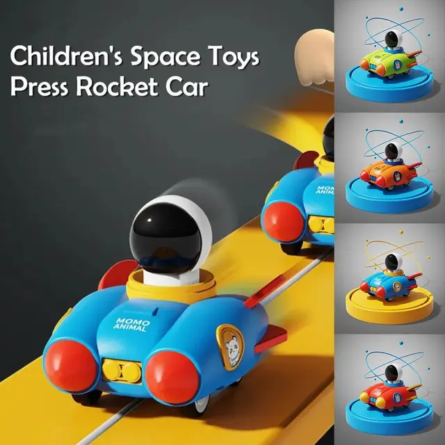 Wind-up Cars Rocket Car Toys 3