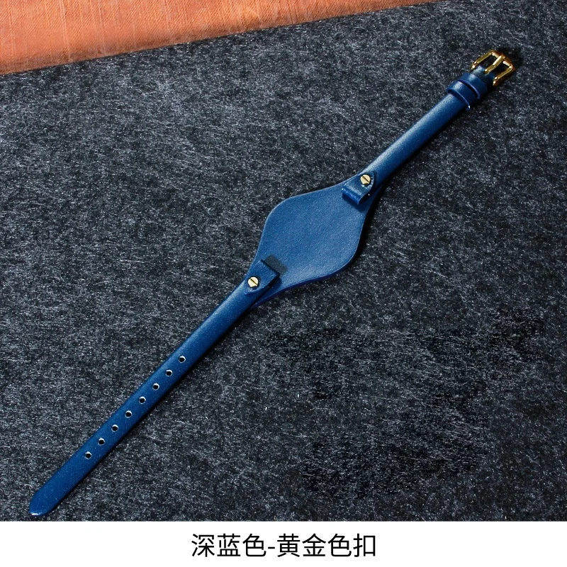 Genuine Leather Women's 8mm Watch Strap Bracelet