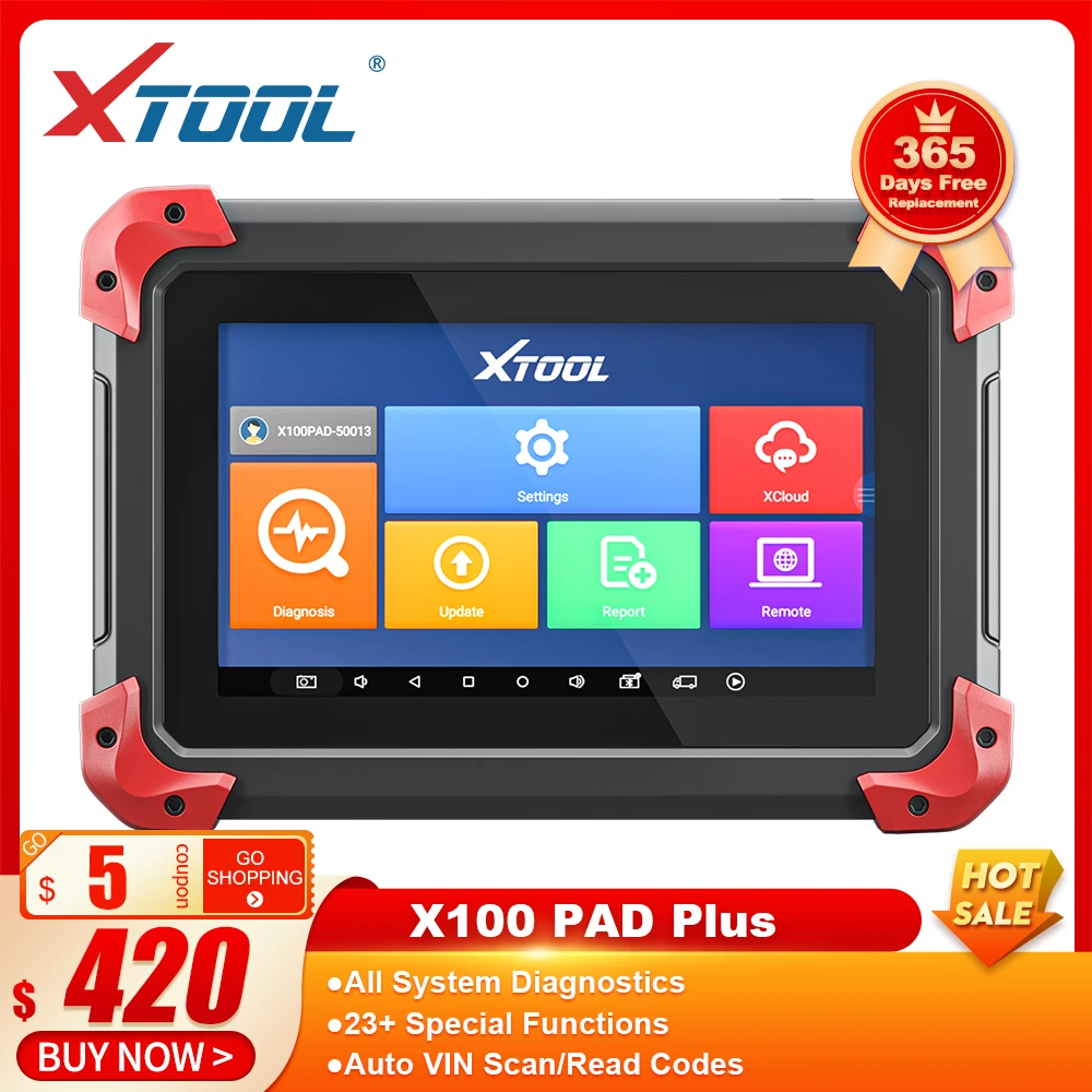 2022 Newest Xtool X100 Pad Plus Obdii Car Diagnostic Tool X100pad Key Programmer With 12 Kinds