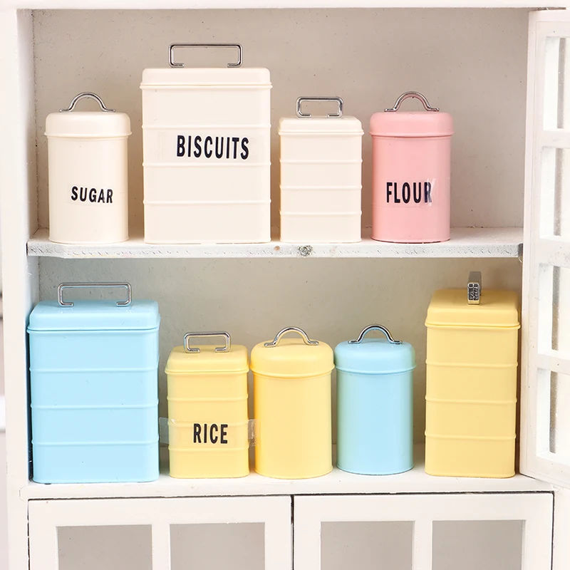 

Емкость для хранения кукольного домика с имитацией выпечки, модель кукольного домика, аксессуары для мебели, миниатюрная модель, Коробка Для Хранения Хлеба в стиле ретро