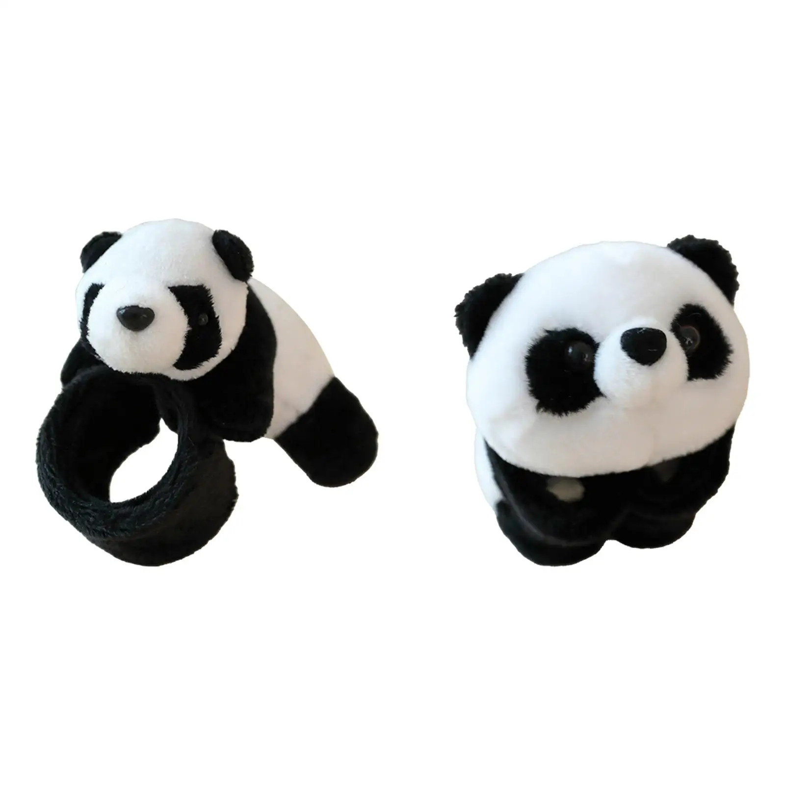 

Kids Slap Bracelet Snap Bracelet Panda Plush Wristband Party Favor Kids Toys New Year Cartoon Slap Bands Slap Wrist Band