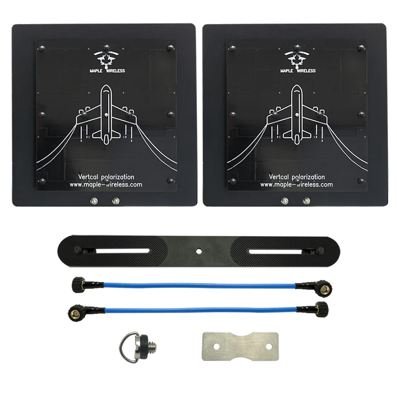 Maple 5.5G Directional FPV Antenna 21dBi High Gain AAT Aviation Aluminum for SIYI HM30 Raspberry Pi HD Mapping RUSH SOLO Analog